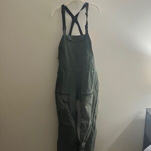 Women's Dark Green Ski Jumpsuit